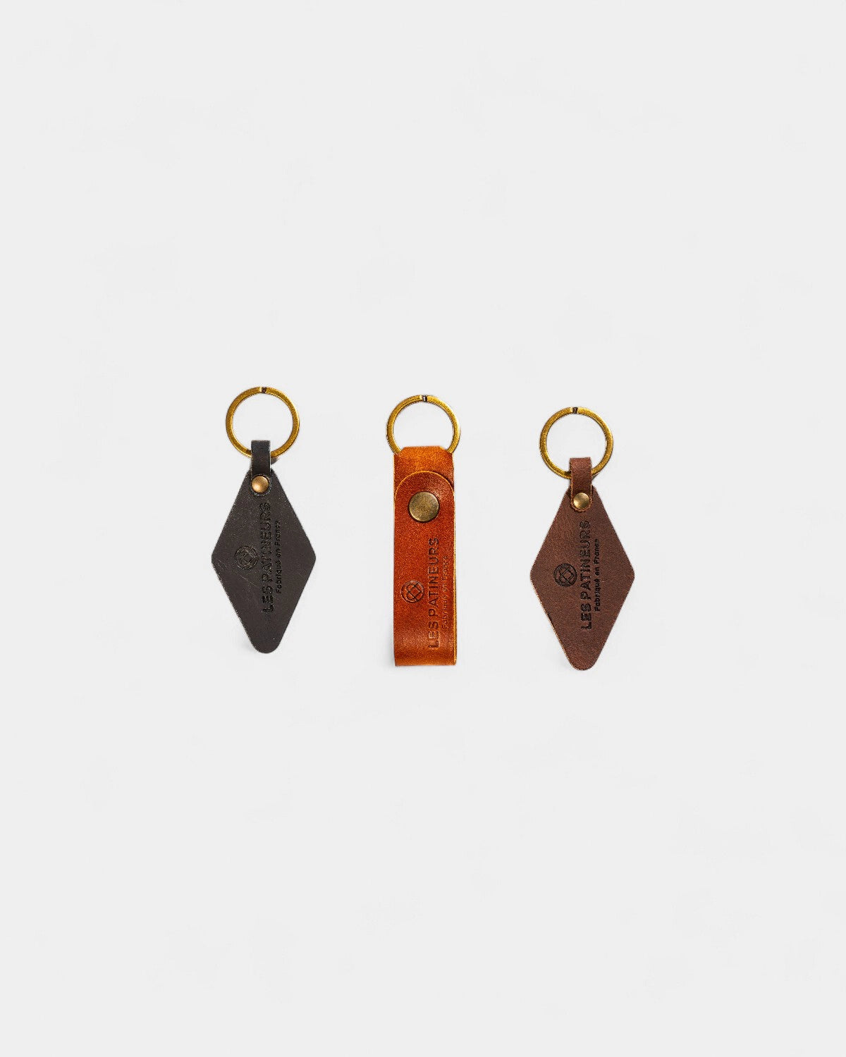 Customizable Leather Keychain